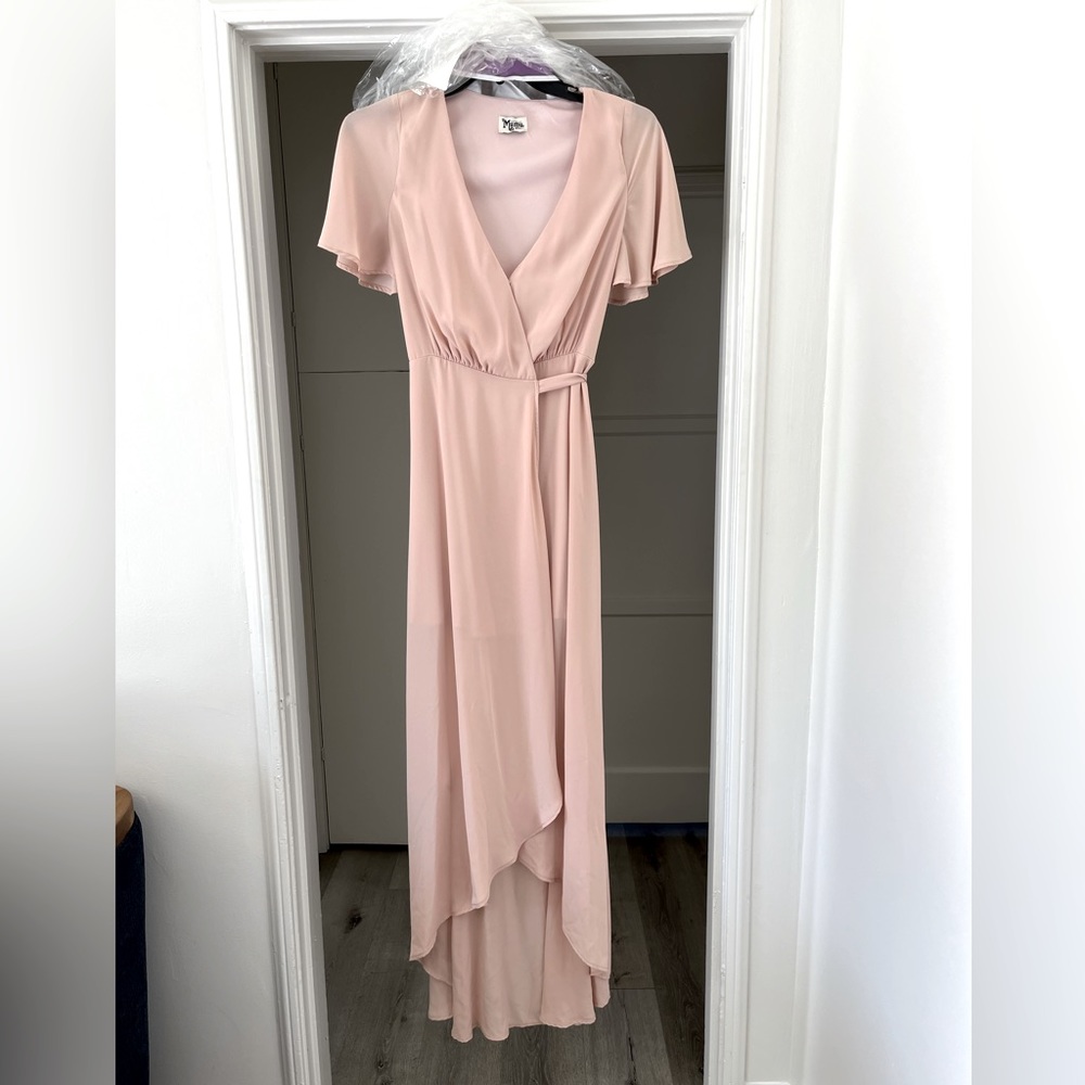 Show Me Your MuMu bridesmaid dress. Dusty pink/blush. Size small.
